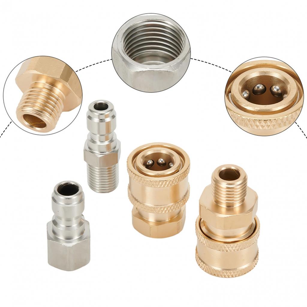 Медный быстроразъемный соединитель для сада, быстроразъемный, быстроразъемный