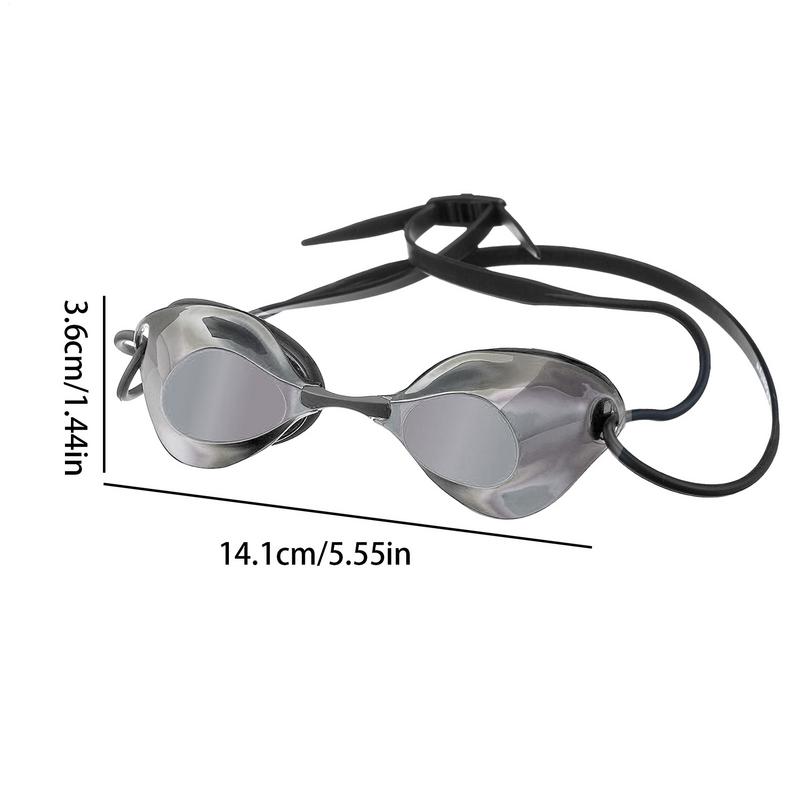 Adult Swimming Goggles Portable Electroplating Kids Goggles Professional Pool Gear No Leaking Surfing Eyewear Eye Protection