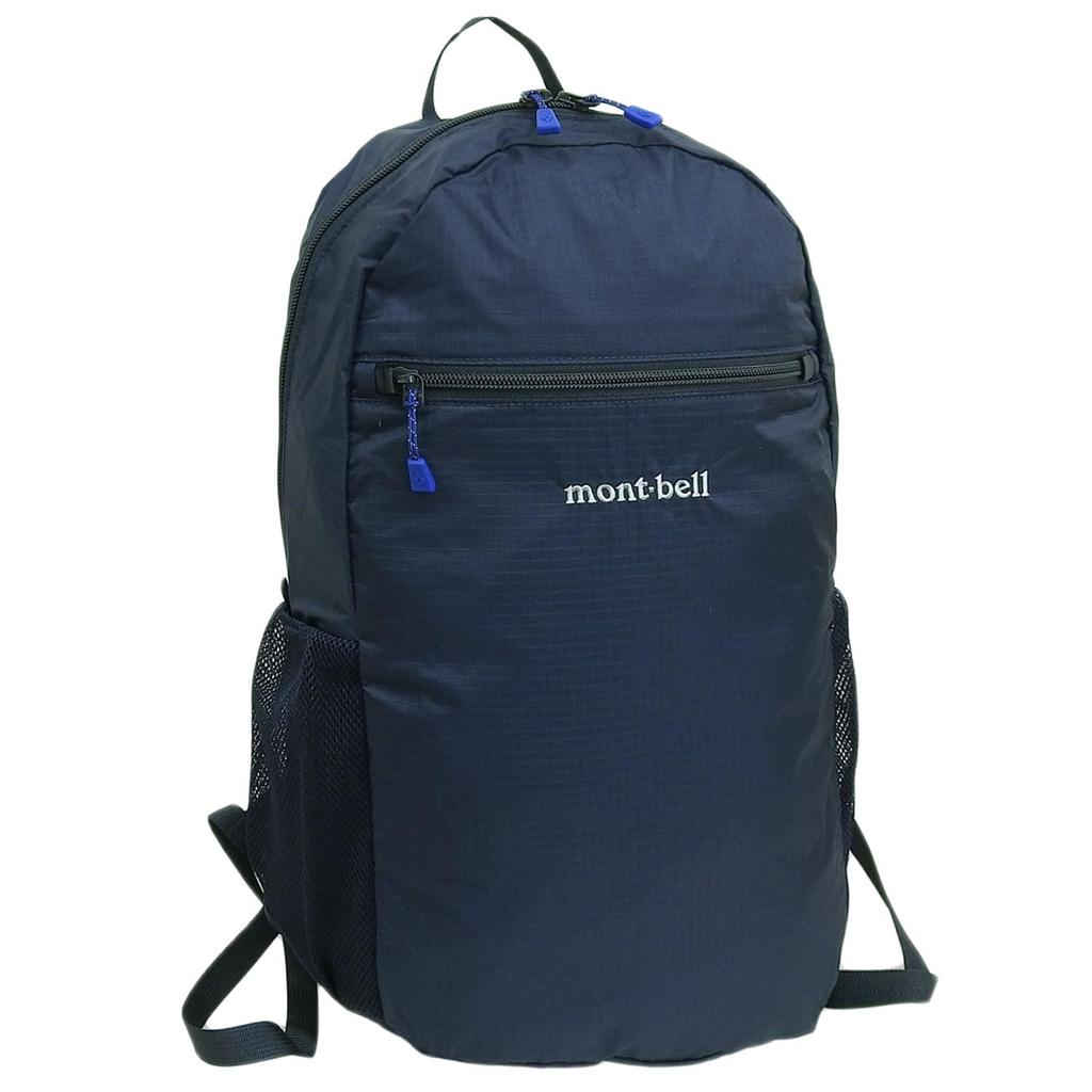 Складной нейлоновый рюкзак Montbell для мужчин и женщин, карманный, легкий, размер 15 (Темно-синий, NV) (1133470)