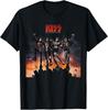 KISS Мужская футболка классического кроя черная Destroyer, маленькая