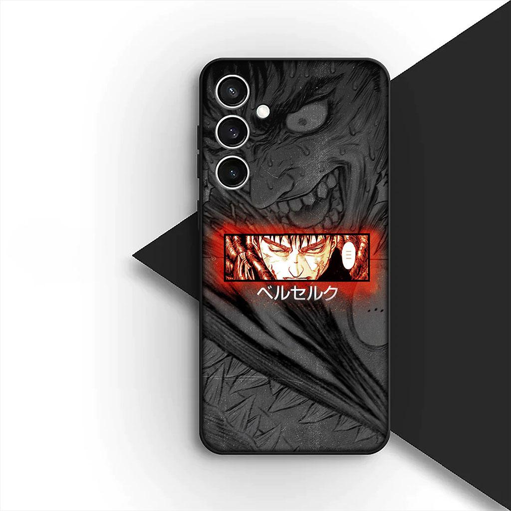 Обои Берсерк Чехол для телефона Гатс Мягкий чехол для Xiaomi Redmi 15 15C A4 A5 9A 9C NFC Note 9 8 9T 5G