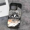 Game C-Counter-Strike CS2 Phone Case For IPhone17 Air 16 15 14 Plus 13 12 11 Pro 7 8 XS Max XR Silver Black Bumper Case