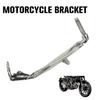 Skeleton Middle Finger Motorcycle Kickstand Heavy Duty Universal Motorbike Alloy Foot Support Stand Motorbike Accessories