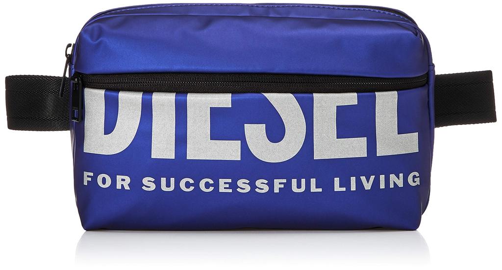 BIG Logo Zipper Belt Bag X07280P3188 UNI Blue T6026 [Diesel] Men's