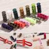 20pcs Hot Accessories Apparel Sewing Plastic Stoppers Lock Toggle DIY Metal Clamp Stopper Cord