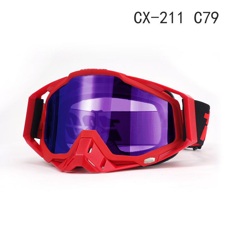Ветрозащитные мотоциклетные и лыжные очки для использования за границей: 100% Внедорожная езда, катание на природе и защита при скоростном спуске