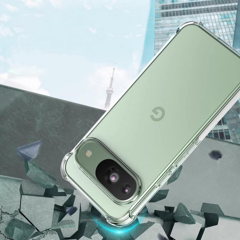 Прозрачный чехол для Google Pixel 6 7 8 9 Pro Xl 6a 7a 8a ударопрочный мягкий TPU тонкий чехол для телефона с защитой от падений