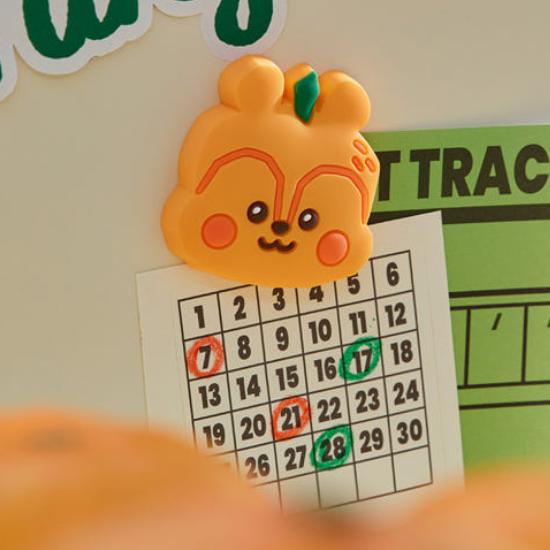 BT21 Baby Silicone Magnet Orange Party Ver.
