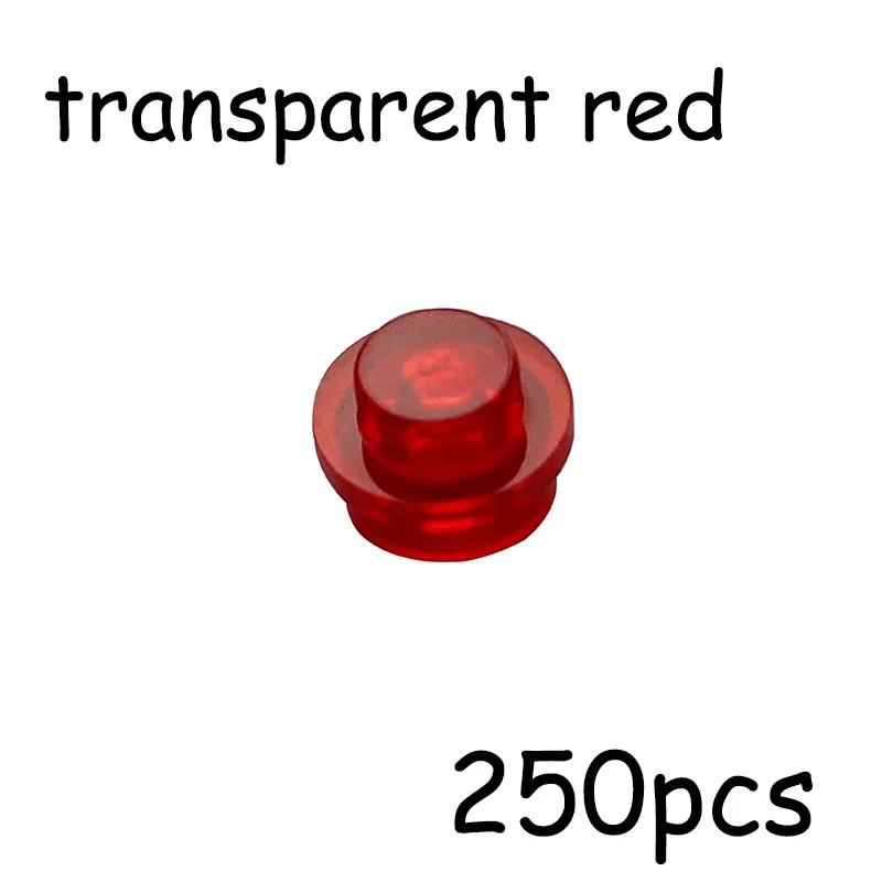 Non-Toxic 250Pcs 4073 6141 Plate Round 1X1 Dot Moc Assemble Particles Diy Building Blocks 1*1 Figures Lamp Bricks Educational Toy For Kids