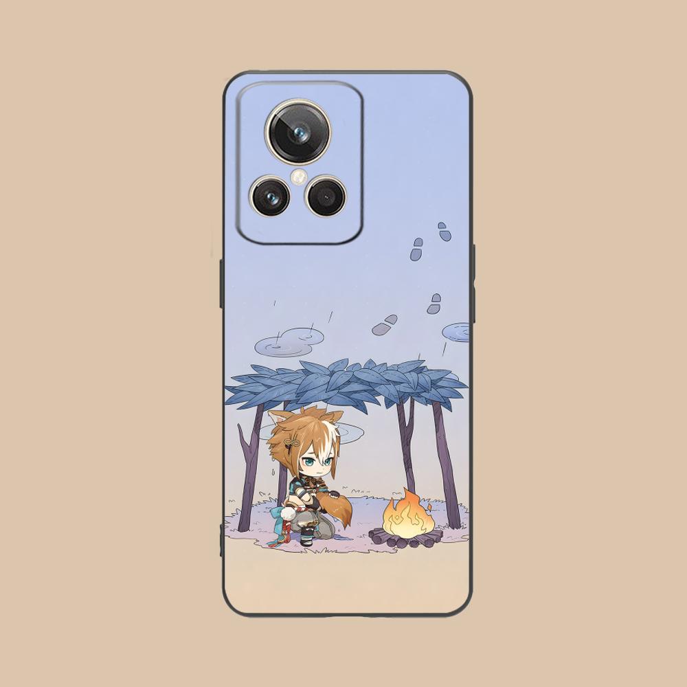 Game GI Gorou Mobile Phone Case for Realme GT 8 Neo Pro C75 73 71 C67 65 C55 53 C35 31 C20 15 Colorful Printing Cover Luxury