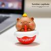 Животное из смолы Настольная игрушка со стресс-снимающим дизайном Для офисного декора и подарков
