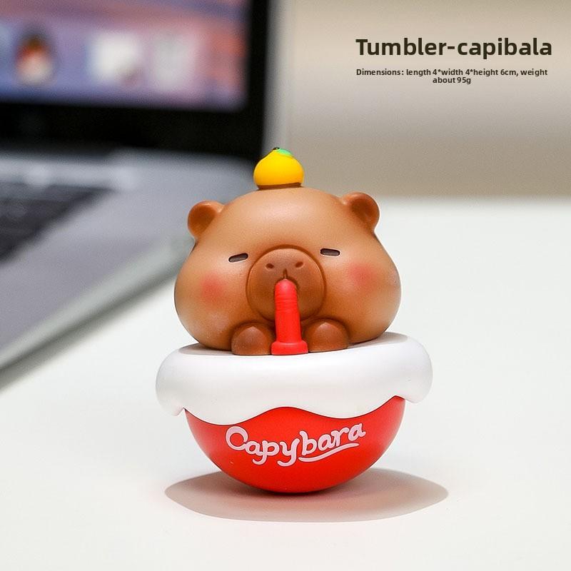 Животное из смолы Настольная игрушка со стресс-снимающим дизайном Для офисного декора и подарков