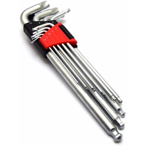 Takagi Hex wrench set of 9 pieces that can remove stripped hex screws