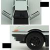 Модель автомобиля из сплава Initial D Такуми Фудзивара AE86 Trueno Спецификация Project D Масштаб 1/32 (белый)