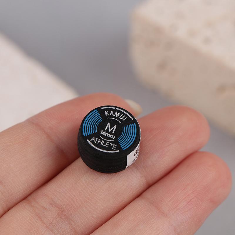 1 шт. 14 мм S/M/H Наклейка для кия Качество Пул Бильярд Кожаная Наклейка для кия Головка для кия для девятки Наклейка для кия Жесткая Мягкая Головка