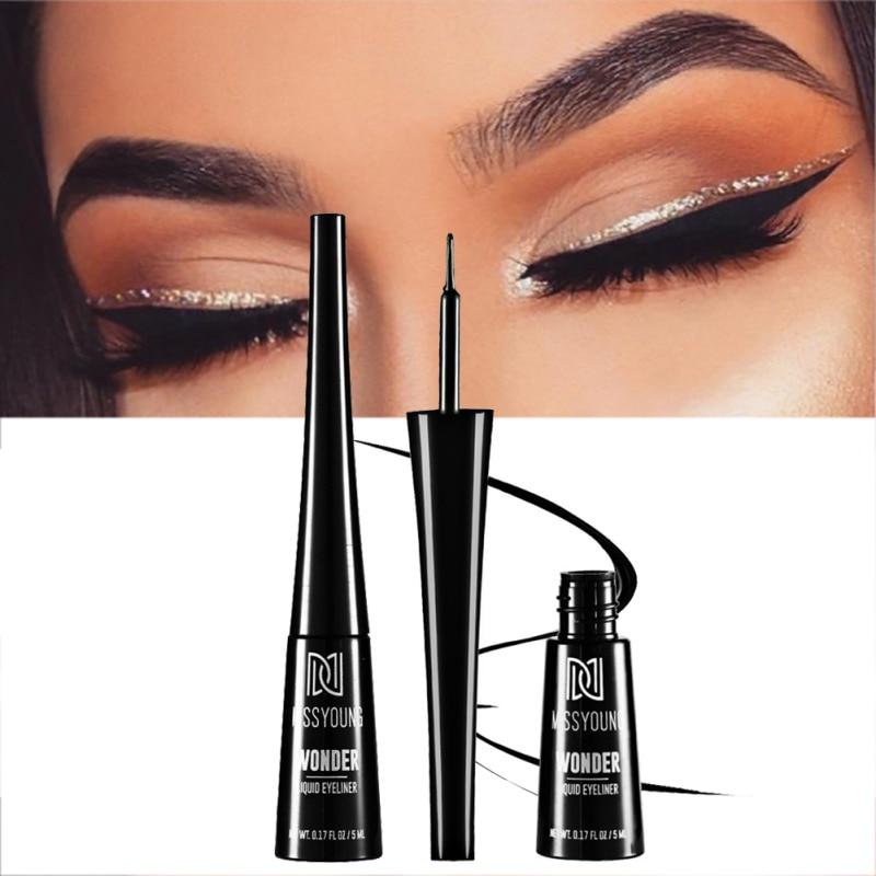 Красота черный жидкий карандаш для подводки глаз водостойкая ручка для подводки глаз