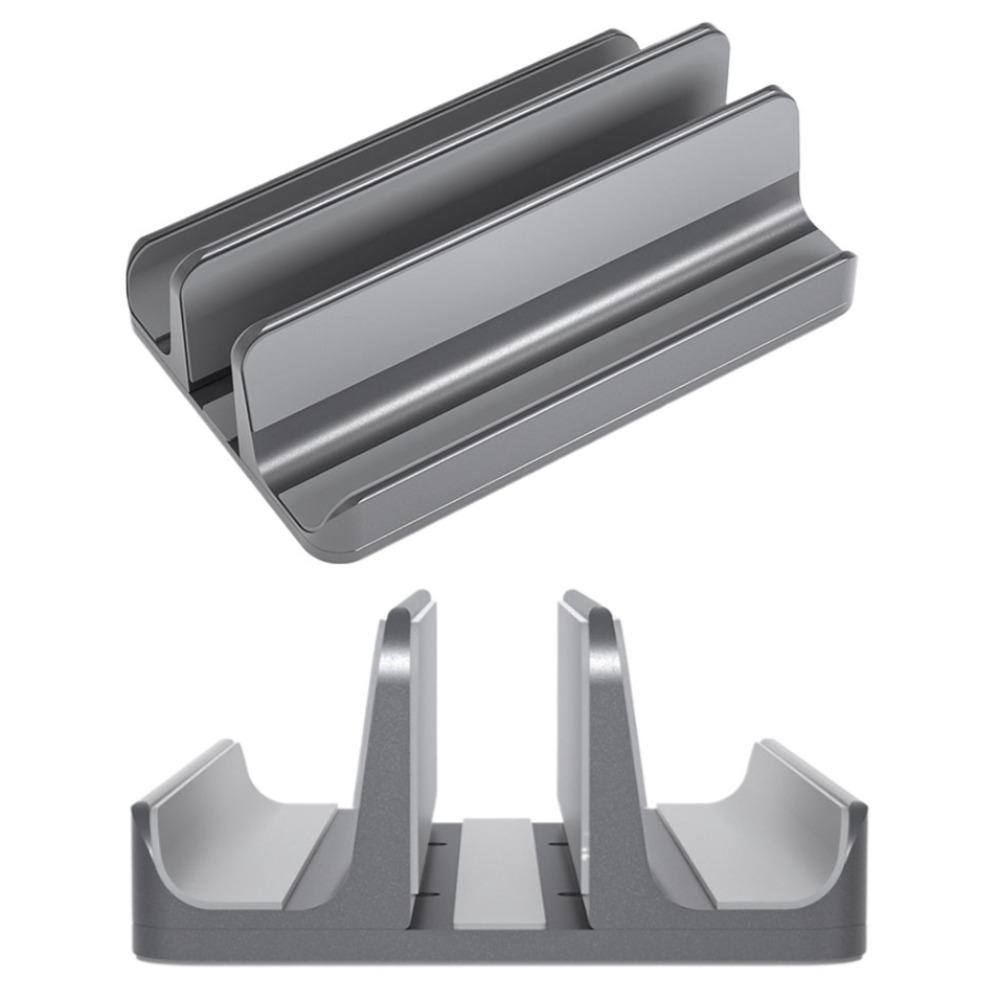 Vertical Laptop Stand Holder Foldable Aluminum Notebook Stand Laptop Tablet Stand Support For Macbook Air Pro iPad Notebook