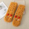 Mid Tube Thick Thermal Socks Plush Fleece Sock Women Kawaii Sleeping Slipper Socks  Winter