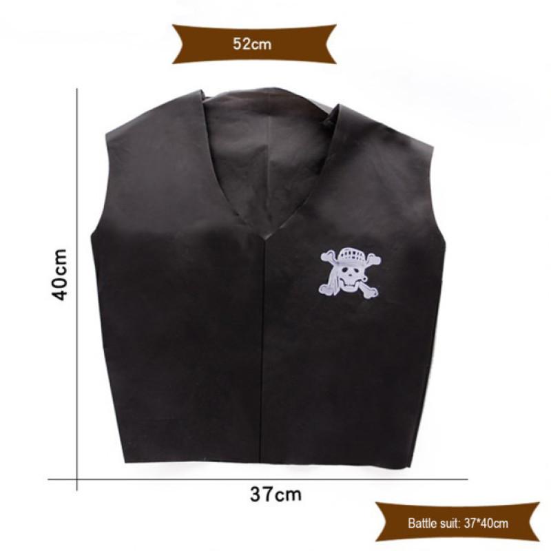 Хэллоуин Пиратский игрушечный костюм, аксессуары, набор сумасшедших игрушек, кричащая маска, скелет для лица, фигурка пирата