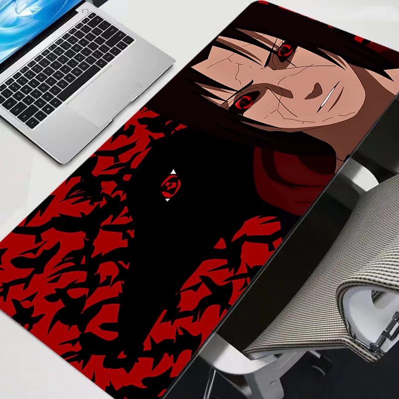 Mouse Pad Gaming Large Dywan Gamer Keyboard Desk Mat Table Naruto Carpet Mousepad XXL Anime Durable For Computer