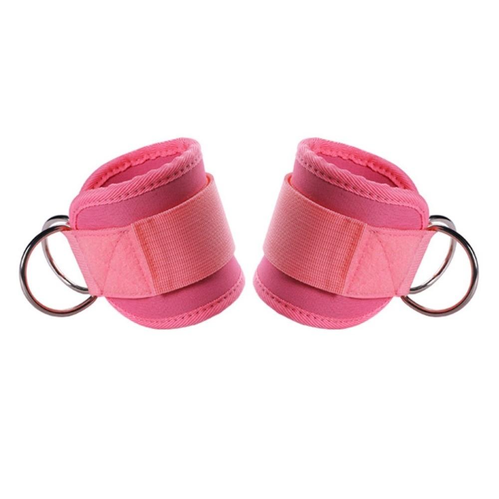 D-образное кольцо Глют Кикбэк Мягкие ремни на лодыжку для тросового тренажера Идеальные фитнес накладки на лодыжку Зал