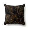 Geometric Marble Pattern Polyester Pillow Case European and American Fashion Simple Pillow Case