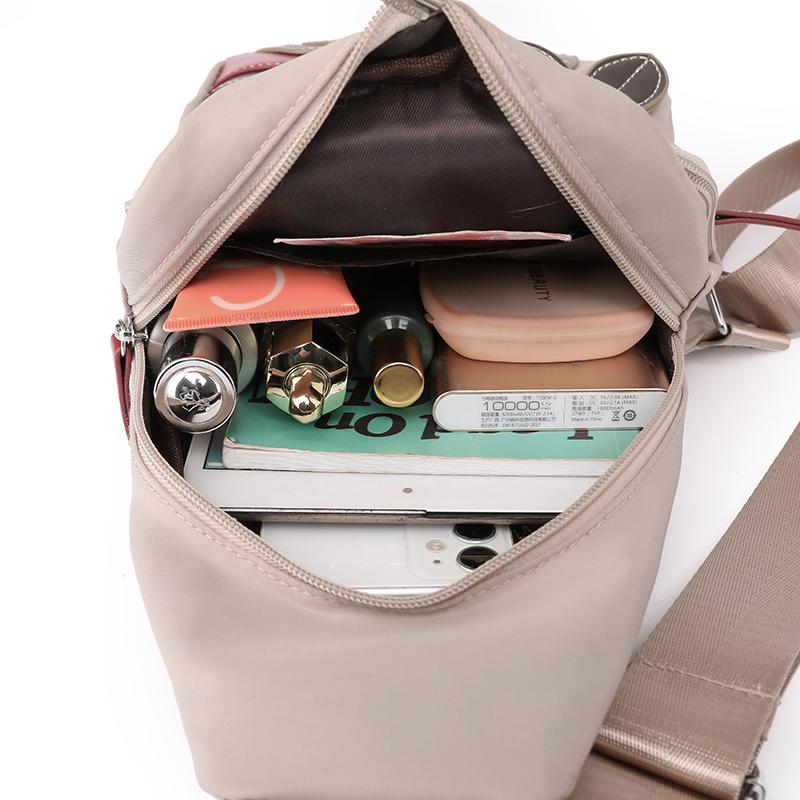Оксфордская нагрудная сумка, женская ретро-рюкзак для путешествий, небольшой рюкзак