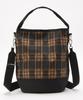 Официальная сумка через плечо CONVERTIBLE BUCKET Cozy Tartan Black [LeSportsac] СУМКА/1540 Женская