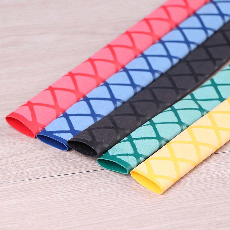 Нескользящая термоусадочная трубка 1 м, водонепроницаемая обертка для рыбалки, чехол для удочки и ракетки