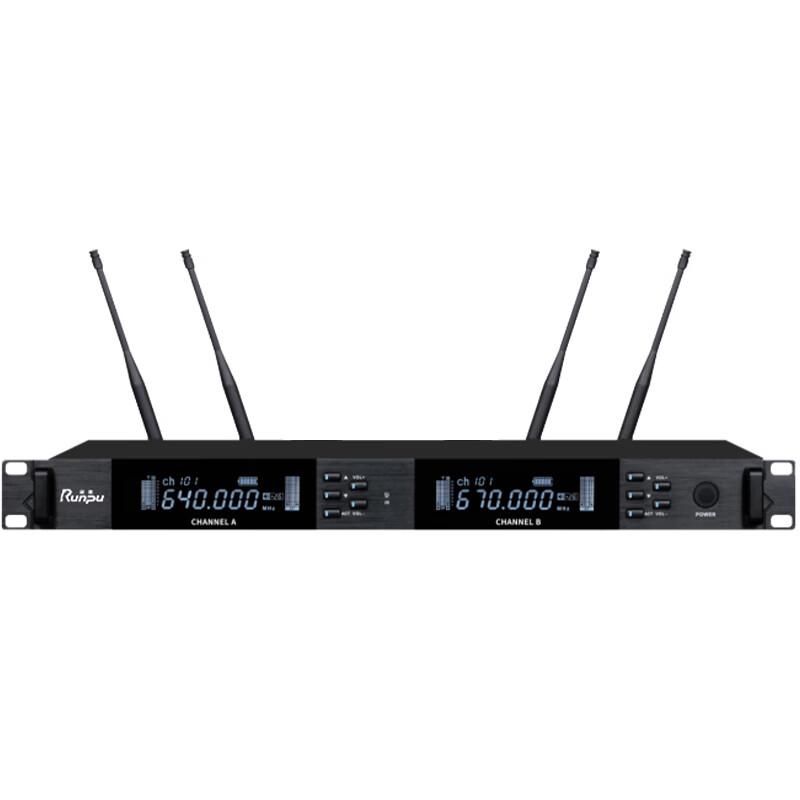 Runpu RP-WZ9002S Профессиональная беспроводная система с двумя ручными микрофонами