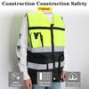 Светоотражающий жилет, светоотражающий пояс повышенной видимости, жилет безопасности на 360 градусов, средства обеспечения дорожного движения, аварийный ремонт автомобиля