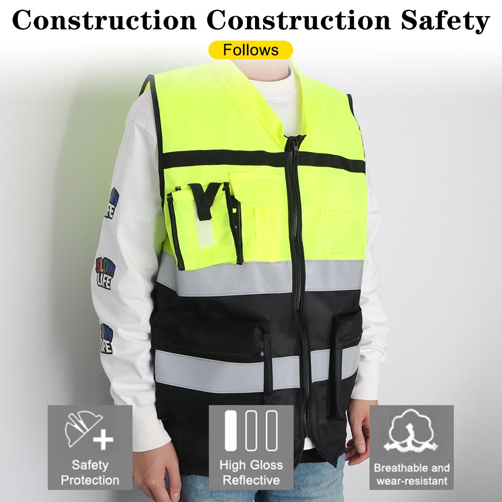 Светоотражающий жилет, светоотражающий пояс повышенной видимости, жилет безопасности на 360 градусов, средства обеспечения дорожного движения, аварийный ремонт автомобиля