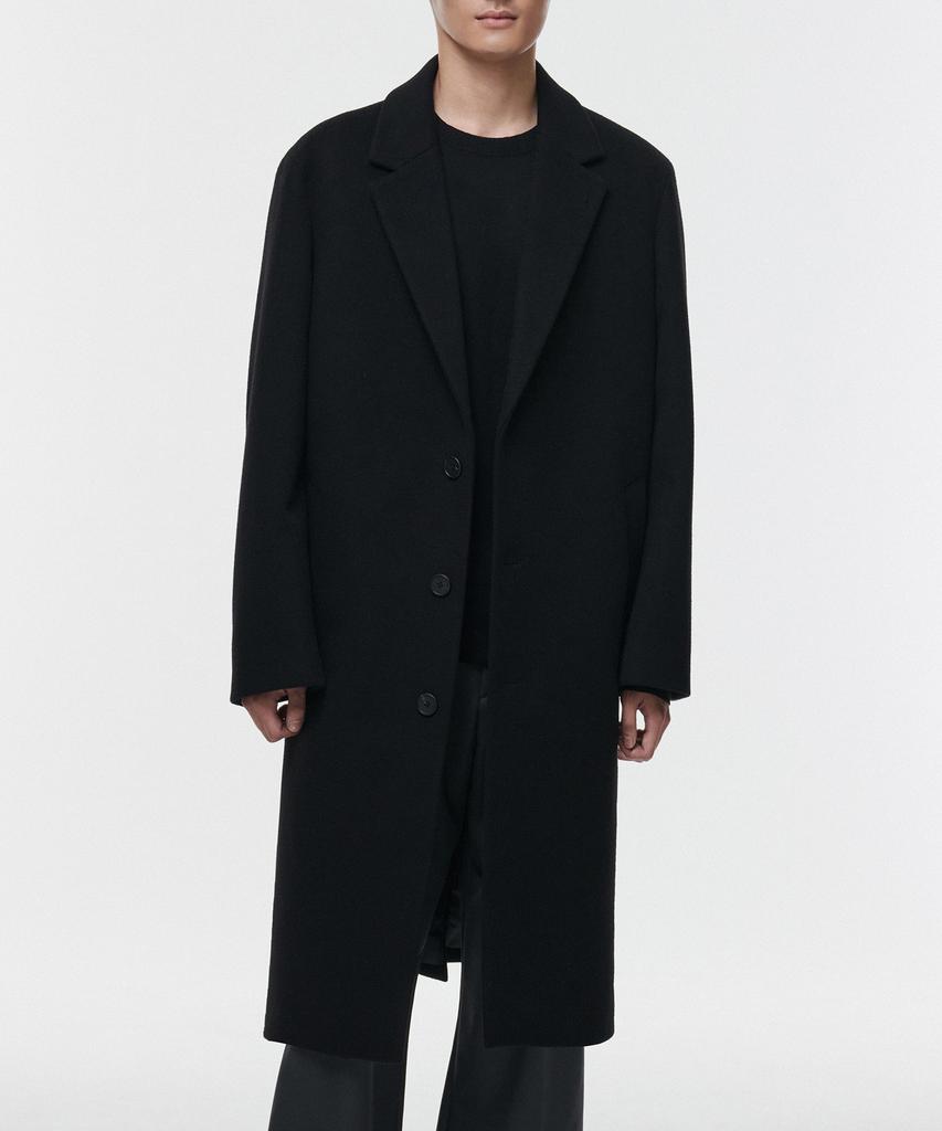 Musinsa Standard Cashmere 20 Oversized Single Coat [Black]