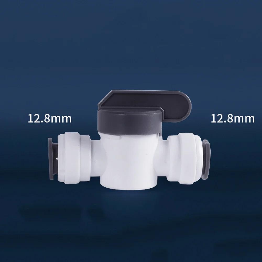 Фитинг 3/8" 1/2" НАР. ДИАМ. X 3/8" ТРУБКА Прямой Угольник Тройник POM Быстроразъемное Соединение для Аквариума RO Фильтра Воды Системы Обратного Осмоса