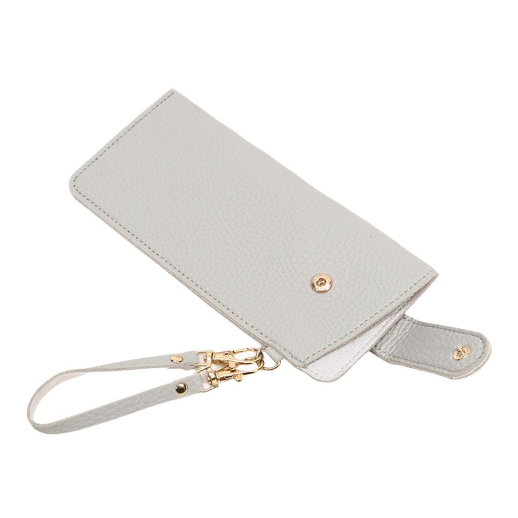 Hanging Glasses Case Soft Leather Sunglasses Storage Bag Portable Hangable Pocket Cases Slim Travel Pouch For Sunglasses Women