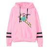 Womens  Long Sleeve Hoodie Sweatshirt Letters Hooded Pullover Tops Blouse
