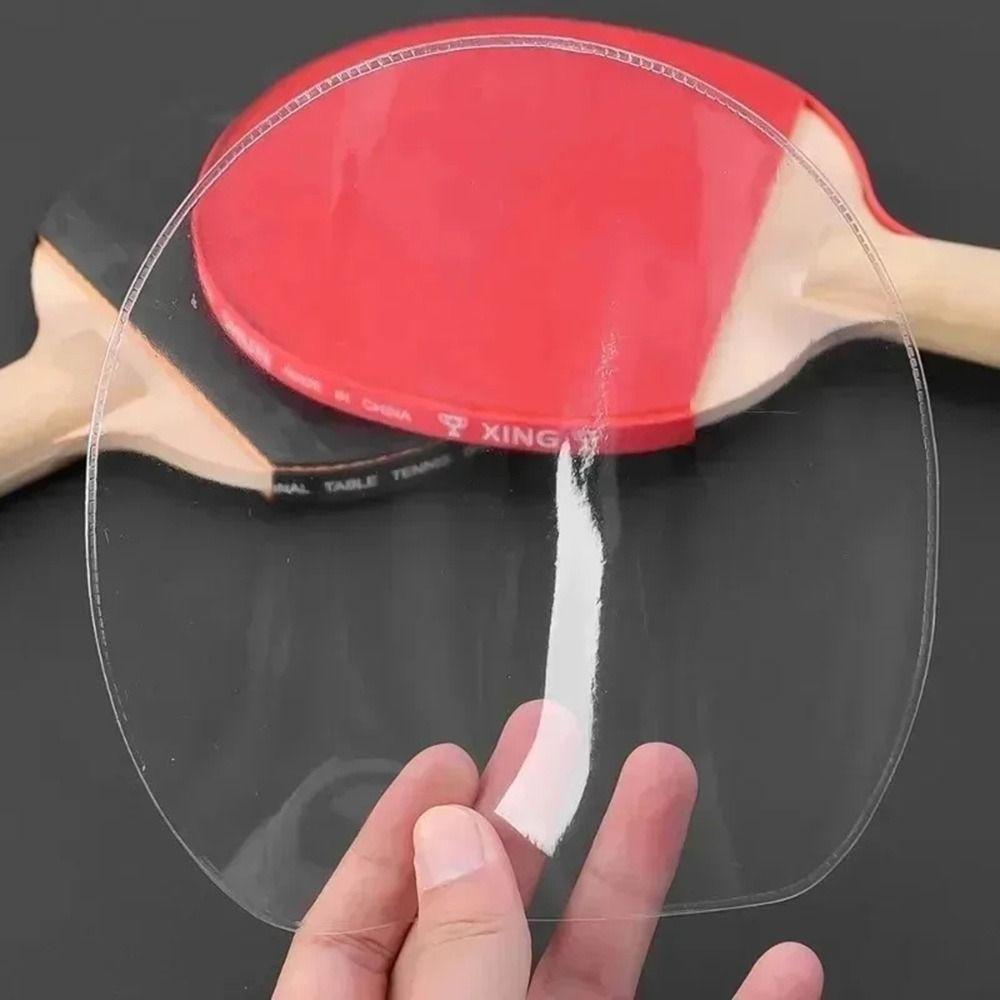 Sticky Table Tennis Paddle Maintenance Cover Ping Pong Bat Rubber Protection Film