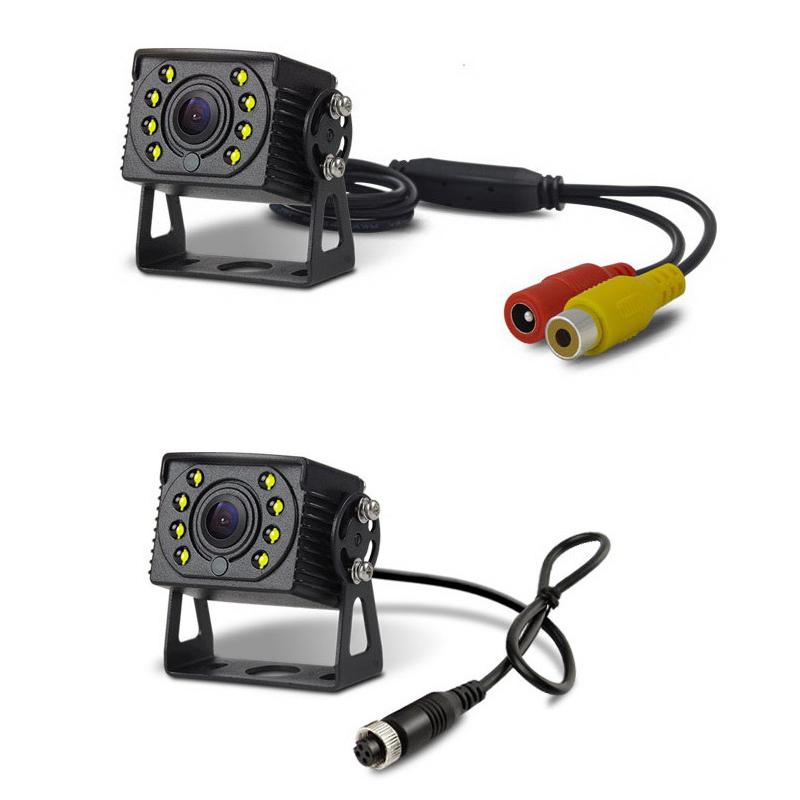 12 В/24 В камера заднего вида для парковки грузовиков, сверхпрочная, с ночным видением, водонепроницаемая, вид сзади автомобиля, изображение в обратном порядке для автомобилей/прицепов/пикапов