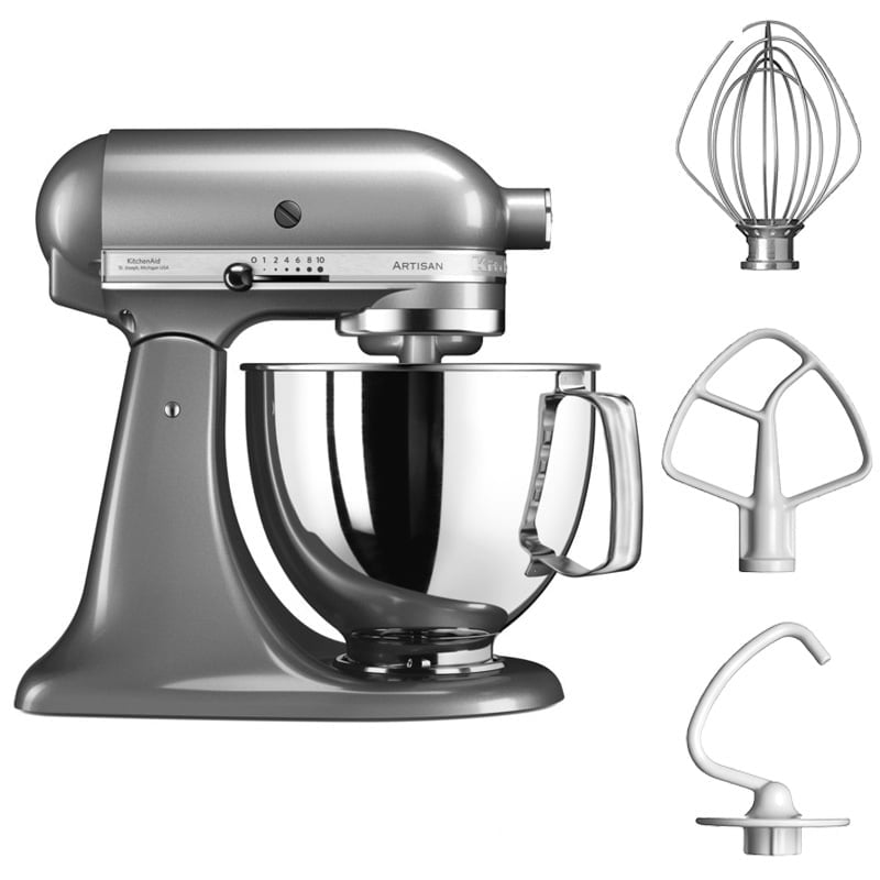 Миксер Kitchenaid Artisan 5Ksm125 4.8L Цвет Kitchenaid: графитовый