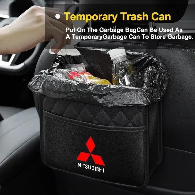 Car Storage Bag Multi-function Seat Back Storage Pocket Suspension for Mitsubishi Asx Lancer Pajero Outlander L200 Evo Lancer Ex