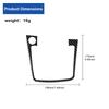 For Volkswagen Golf 7 2014-2015-2016-2017-2018-2019 Carbon Fiber Car Gearbox outer frame Sticker Trim Film Accessories