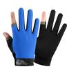 Summer Two-Finger Touchscreen Compatible Fishing Gloves for Men And Women Anti-Slip Sun-Proof Breathable Cycling & Fitness Glove