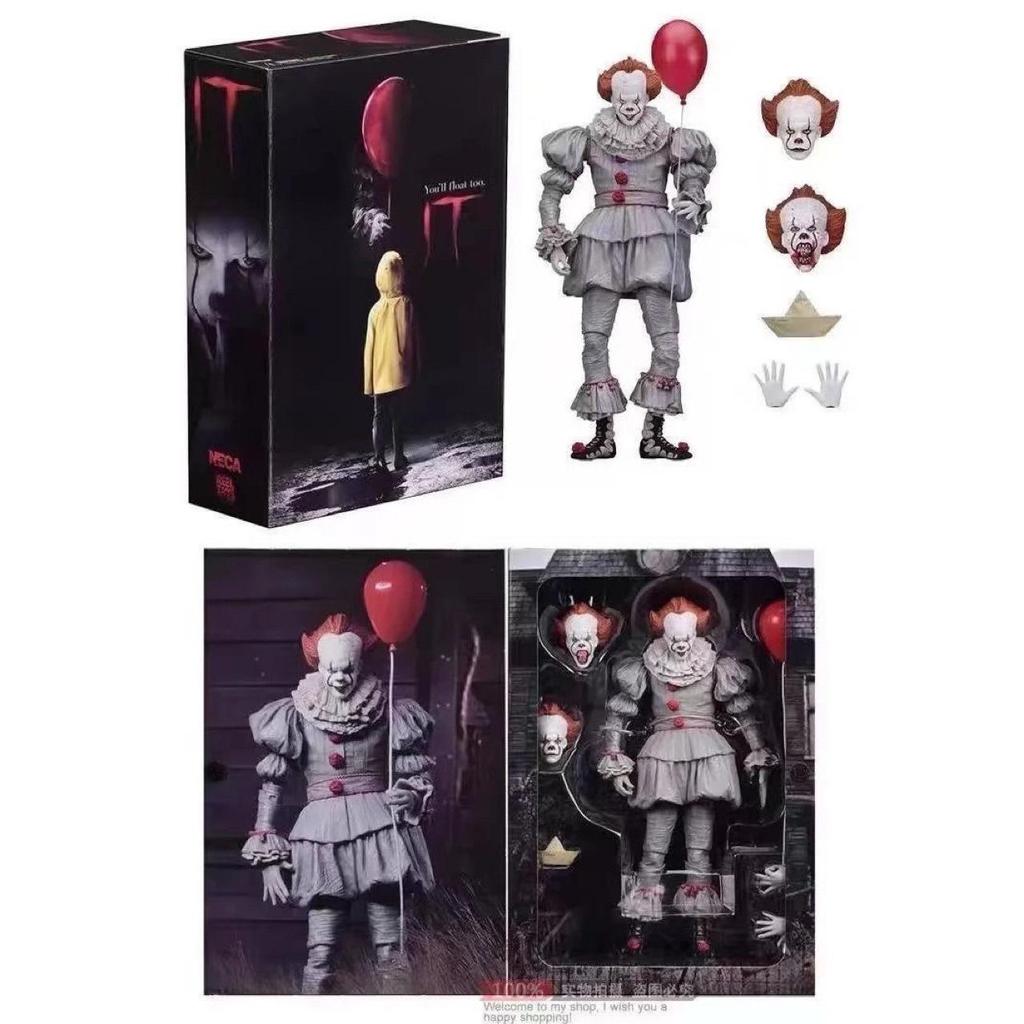 NECA Делюкс 2017 "Оно" 7-дюймовая шарнирная фигурка Джокера Модель