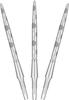 Набор из 3-х наконечников для дартса Target Darts Swiss Storm Onyx 26мм 30мм 35мм Серебристый Gl