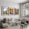 Italy Set of 3 Prints Italy City Art Italy Wall Art Italian Photography Posters City Home Decor Orange Theme Prints Gift Poster