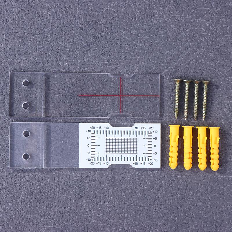 Прозрачный акриловый монитор трещин, точный инструмент для записи мониторинга трещин, прибор для измерения трещин для мониторинга трещин стен