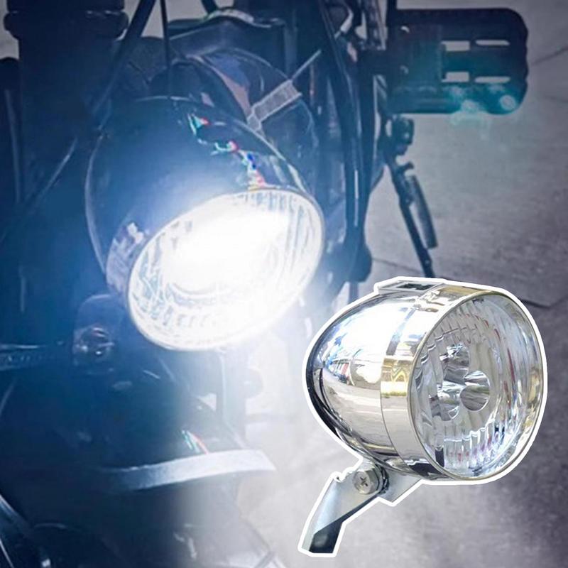 USB Зарядка Ретро Велосипедная Фара Классический Фонарь Передний для Горного Велосипеда 3 Светодиодные Лампы Велосипедное Переднее Освещение для Велосипедных Аксессуаров