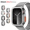 Чехол для Apple Watch 9 8 7 45 мм 41 мм 44 мм 40 мм Мягкий ТПУ Ударопрочный Защитный Полный Бампер для iwatch series 6 5 4 SE