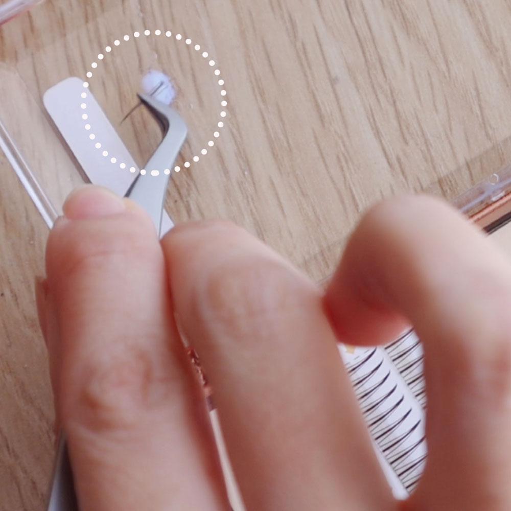 CORINGCO Brown Color False Eyelashes Eye Lashes Extension(0.10mm- 10mm,11mm,12mm)