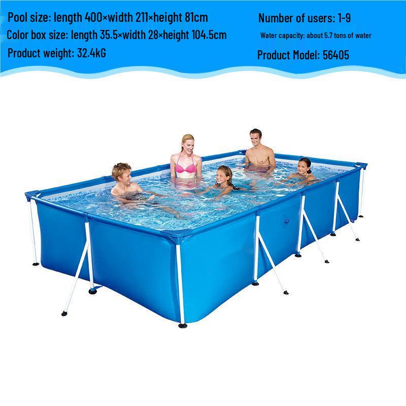 Наземный каркасный бассейн Kuzhe